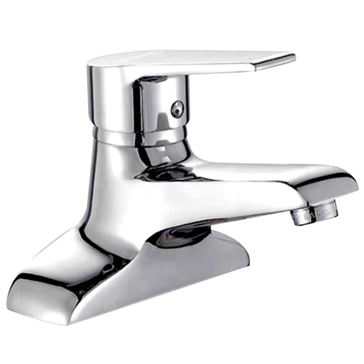 Hình ảnh vòi lavabo nóng lạnh 2 chân Eurolife AZA03 bề mặt Chrome sáng bóng, thuộc combo sen tắm nóng lạnh Eurolife AZA03.