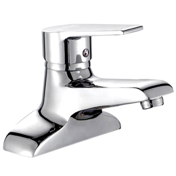 Vòi lavabo nóng lạnh Eurolife EL-AZA 03 thiết kế 2 chân dành cho chậu lavabo có 2 lỗ, kiểu dáng đẹp, dễ sử dụng, phù hợp phòng tắm gia đình, căn hộ và công trình.