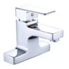 Vòi lavabo nóng lạnh 2 chân Eurolife EL-DAISY 03 dùng cho lavabo có 2 lỗ, thân Đồng H61, mạ Chrome 5 lớp, đầu vòi tạo bọt và bảo hành chính hãng 5 năm.