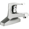Hình ảnh vòi lavabo nóng lạnh 2 chân Eurolife EL-IRIS 03 trong combo sen tắm nóng lạnh Eurolife IRIS 03, chất liệu Đồng H61, bề mặt mạ Chrome, phù hợp chậu lavabo 2 lỗ.