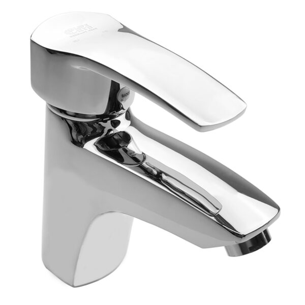 Vòi lavabo nóng lạnh Eurolife EL-4002 1 chân, chất liệu Đồng H61, mạ Chrome sáng bóng, dùng cho chậu lavabo có 1 lỗ.