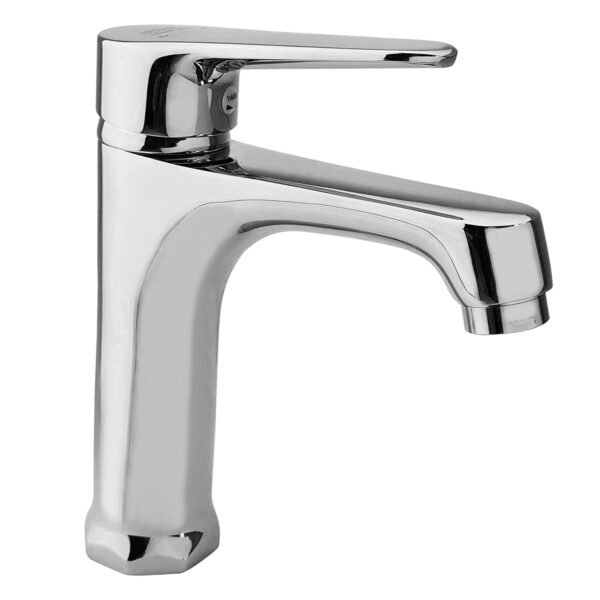 Ảnh đại diện vòi lavabo nóng lạnh Eurolife EL-7002 chính hãng, chất liệu Đồng H61, mạ Chrome sáng bóng, thiết kế 1 chân bo tròn, tay gạt nóng lạnh dễ sử dụng, đầu vòi tạo bọt chống văng bắn.