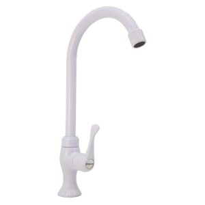 Vòi rửa chén lạnh nhựa ABS trắng Eurolife EL-VCT02 (Trắng)