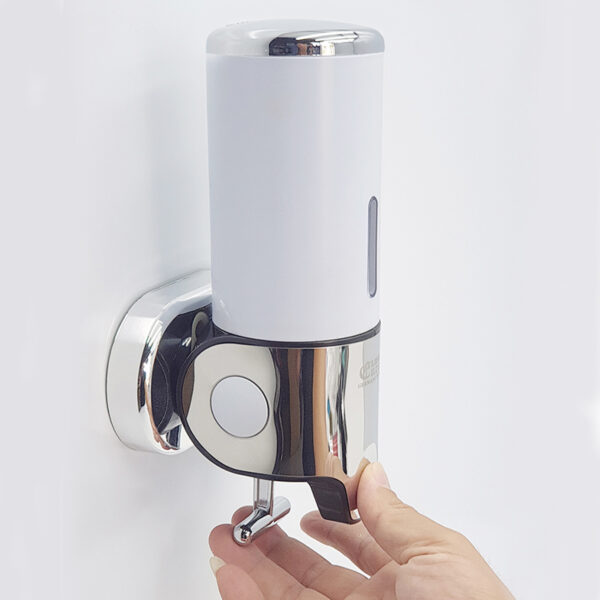 Bình xà bông treo tường Eurolife EL-X21 trong combo phòng tắm Eurolife SC902, thiết kế gọn gàng, dễ sử dụng và phù hợp khu vực lavabo.