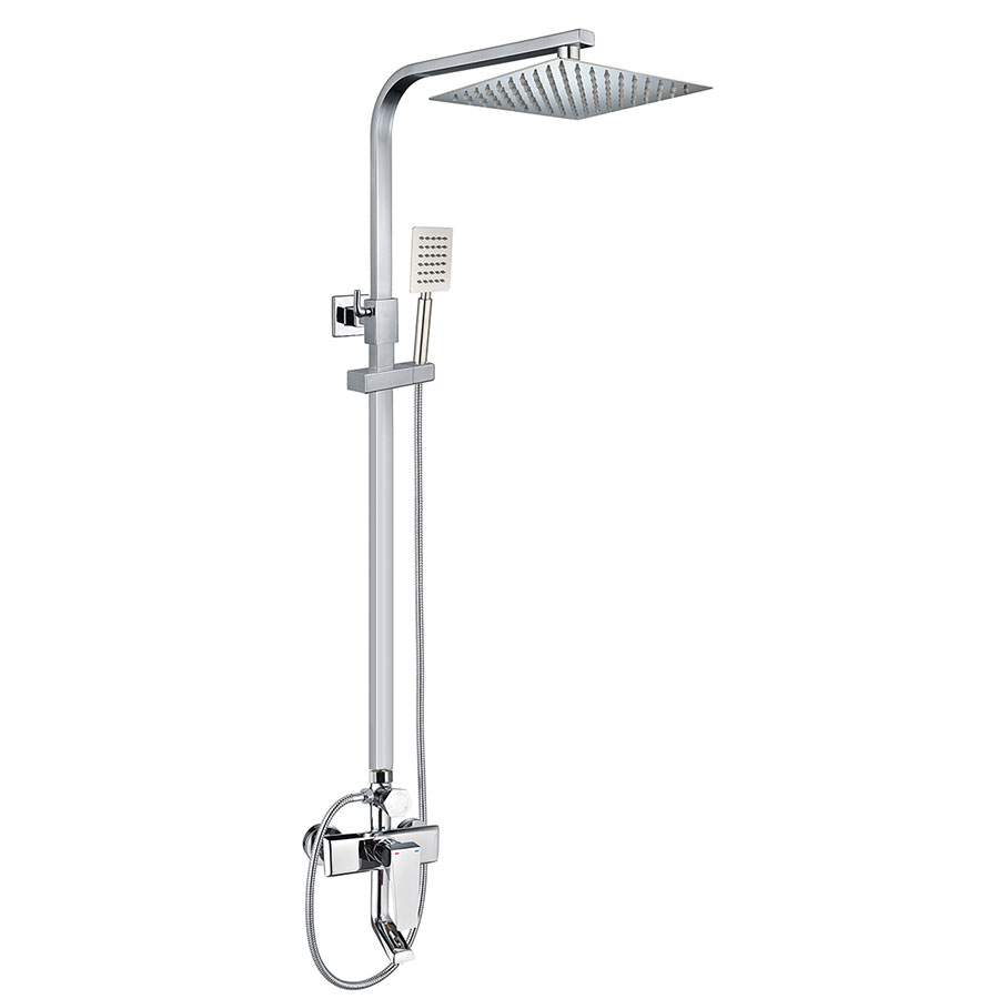 Sen cây tắm đứng nóng lạnh Eurolife EL-SC910 Đồng mạ Chrome