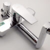 Hình ảnh bề mặt mạ Chrome của củ sen Eurolife EL-SC913, sáng bóng, hiện đại, dễ vệ sinh và phù hợp nhiều không gian phòng tắm.