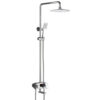 Hình main Sen cây Eurolife EL-SC904 với thiết kế mạ Chrome sáng bóng, bát sen vuông, tay sen 1 chế độ chảy và màn hình LED hiển thị nhiệt độ tiện lợi.