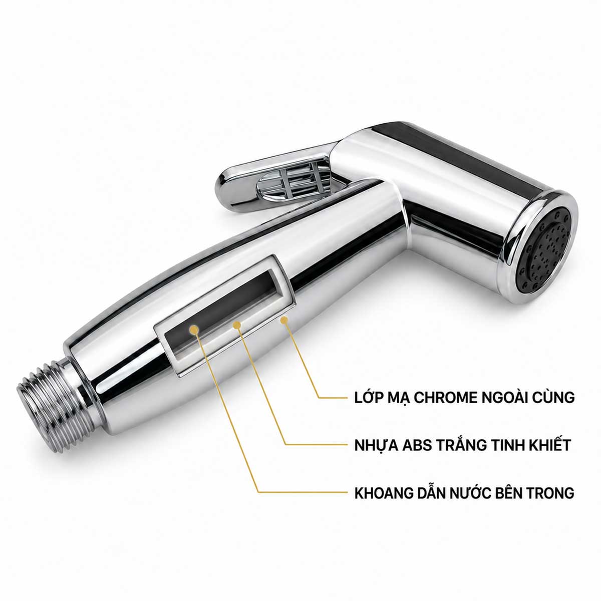 Cấu tạo thân tay xịt Eurolife EL-X13-T 