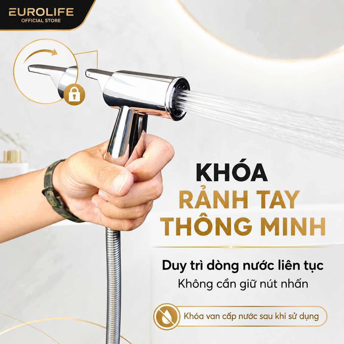 Khóa rảnh tay thông minh EL-X13-T 