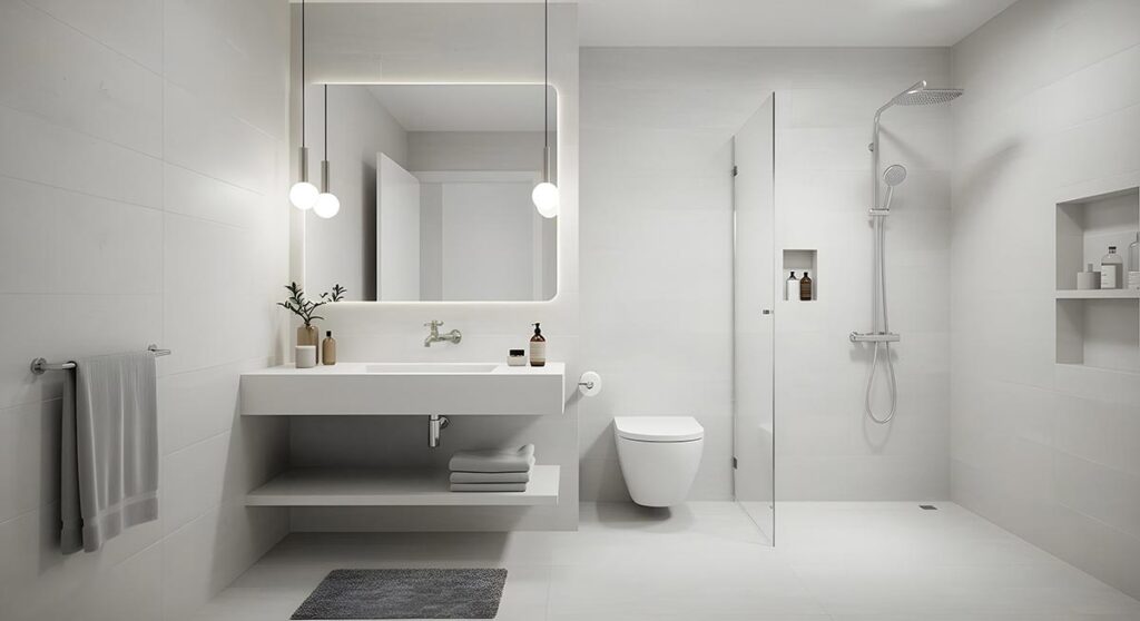 Giải pháp trọn bộ combo thiết bị vệ sinh phòng tắm cao cấp đồng bộ Eurolife